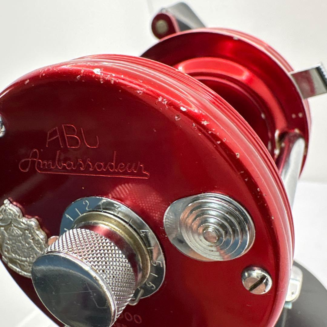 ABU Ambassadeur 6000 ベイトリール 赤