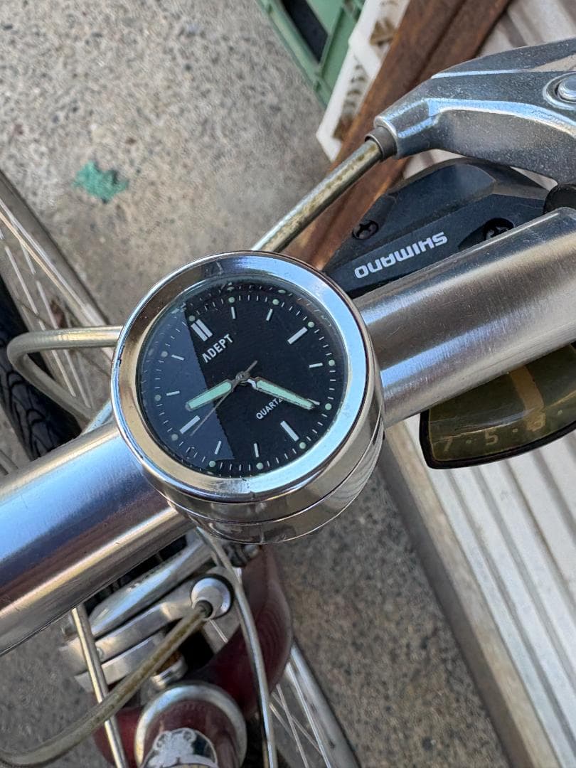 MICHELIN クロスバイク 7段変速 ワインレッド クラシックデザイン