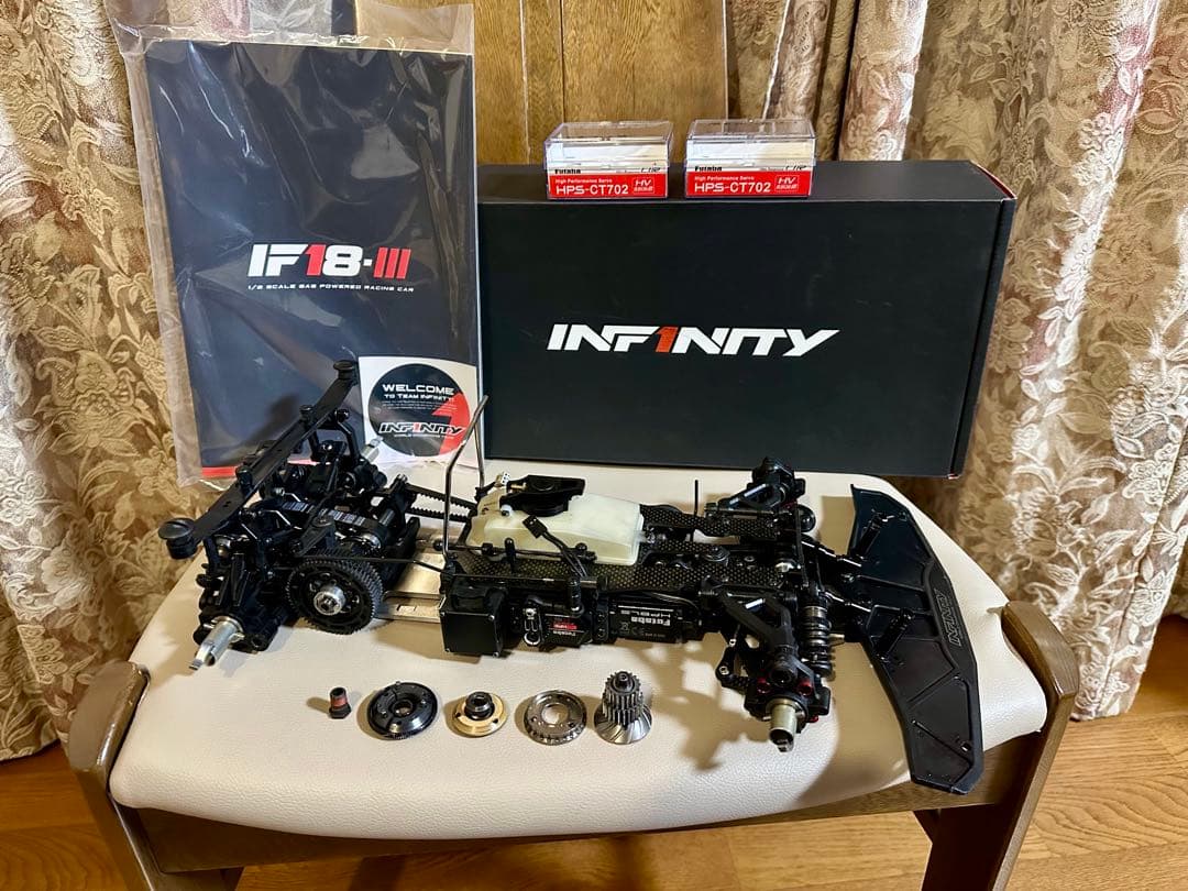 ✨INFINITY✨IF18-III サーボ2個、クラッチ付き　if18-3