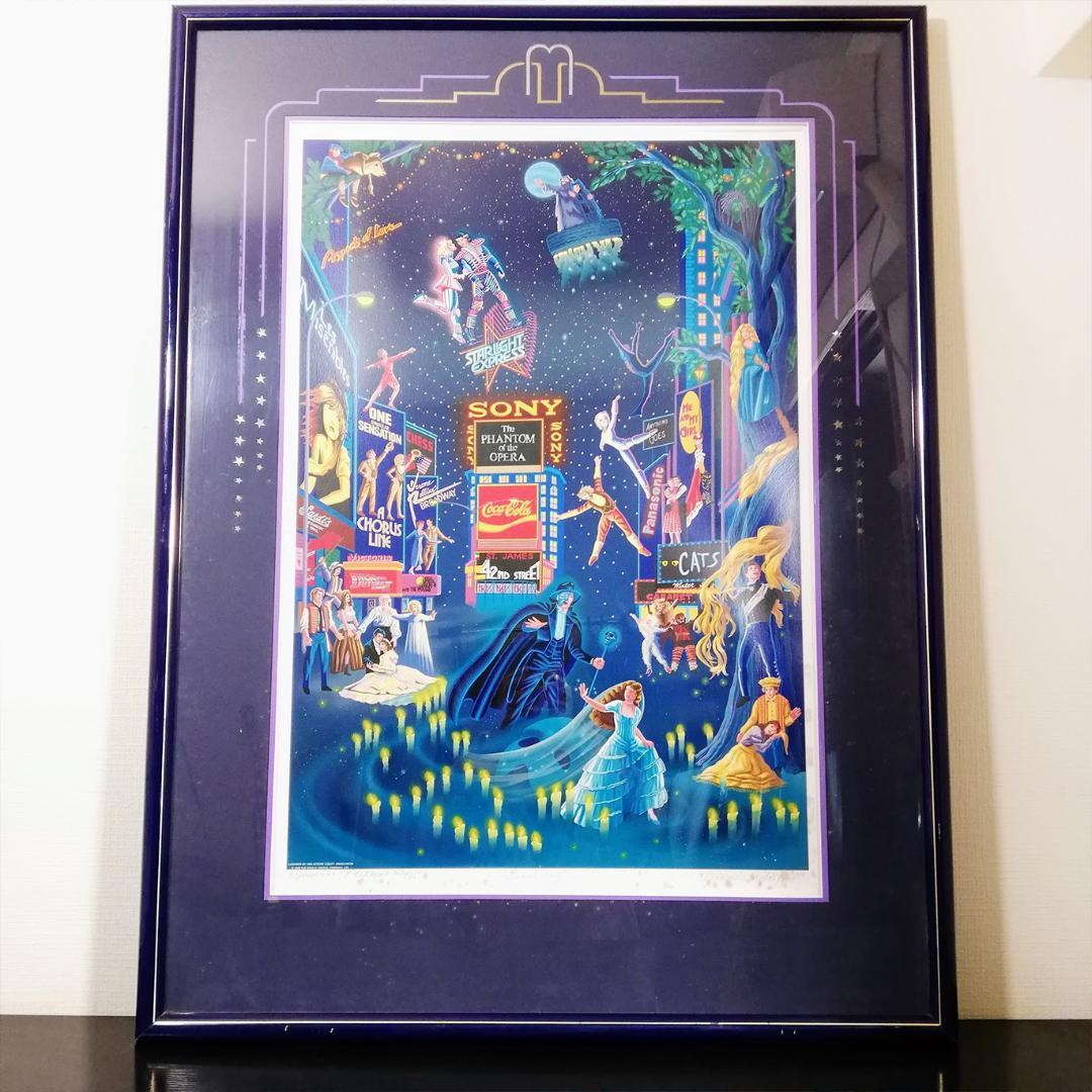 希少 大型 Melanie Taylor Kent リトグラフ 直筆サイン入り