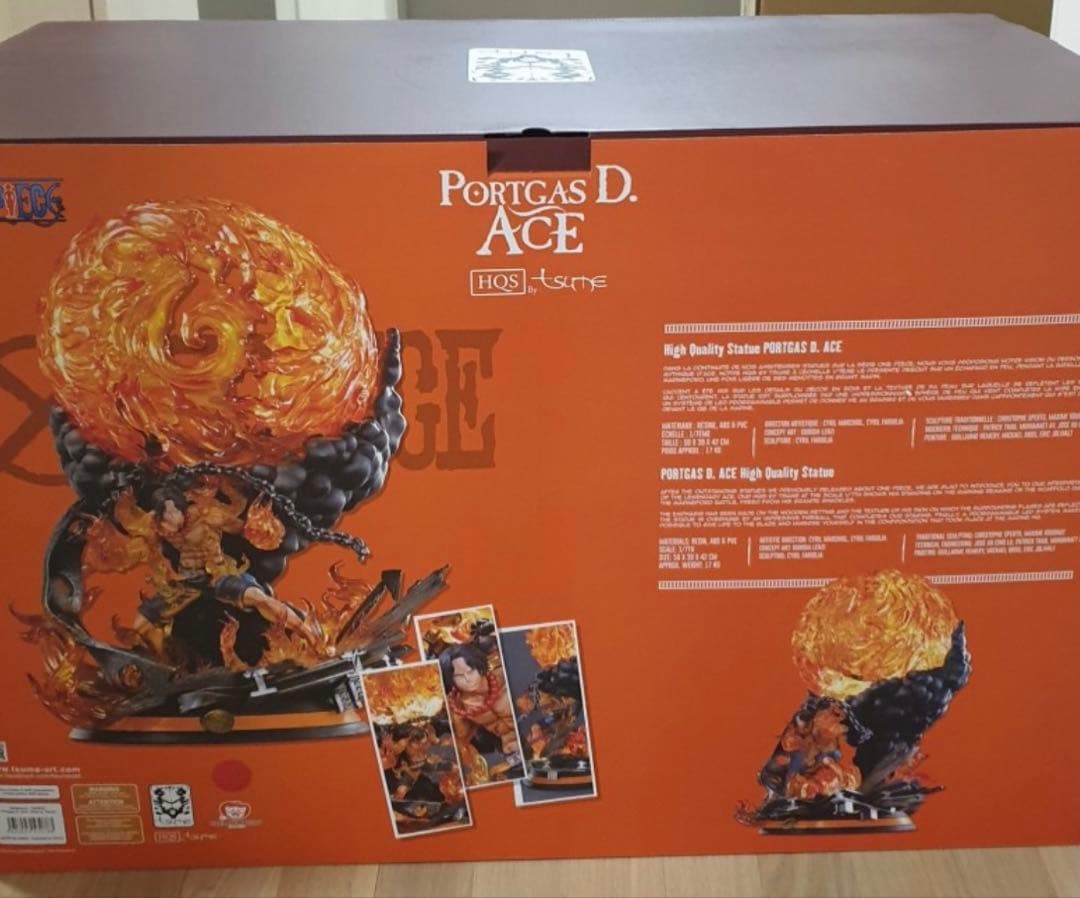 Tsume art ワンピース エース フィギュア　スタチュー 塗装済み 完成品