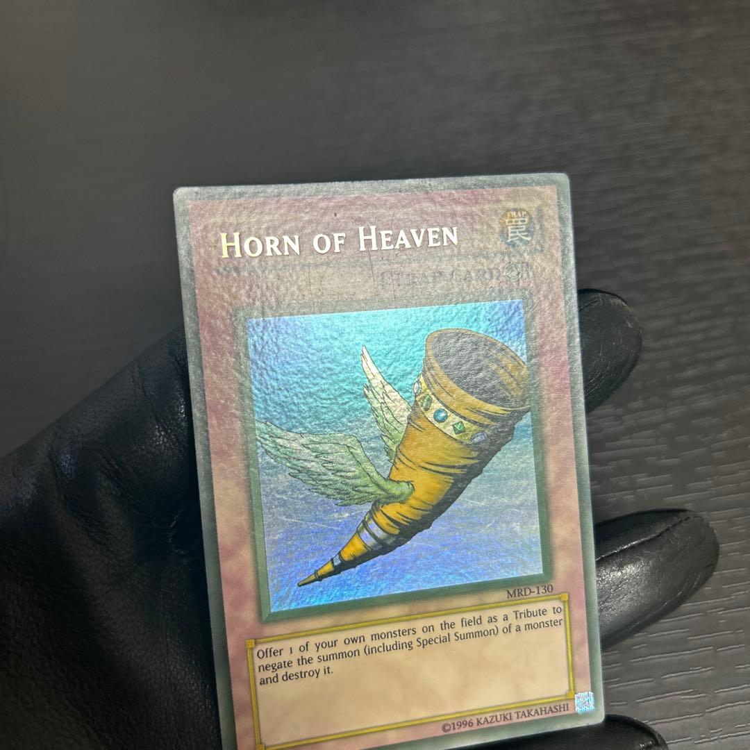【希少】遊戯王 北米版 MRD−130昇天の角笛 max faded wavy