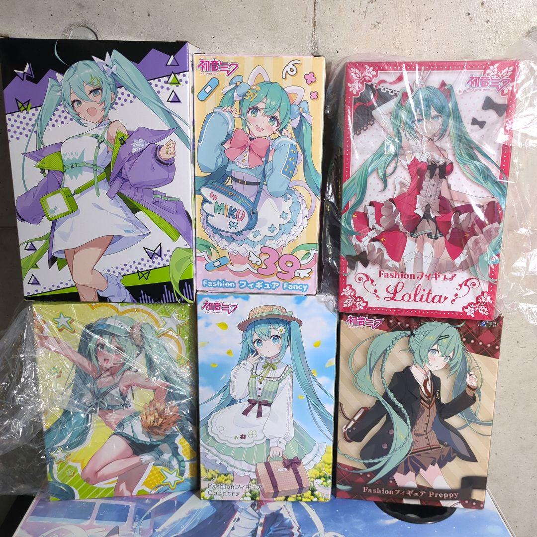 初音ミク Fashionフィギュア 通常＋タイクレ限定 12点セット