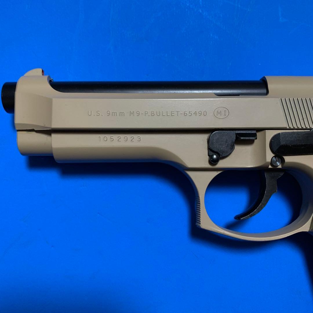 ⭕️★マルシン 【限定品】ベレッタM9サンド STGA規格適合 未発火モデルガン