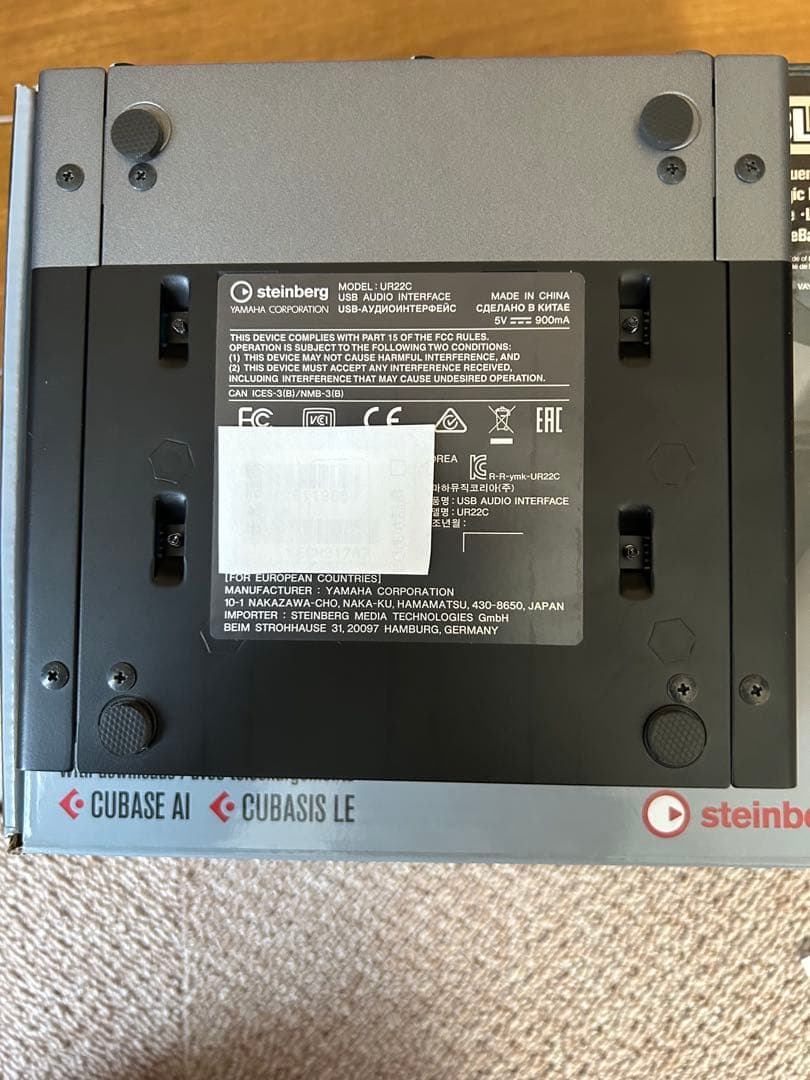 steinberg UR22C オーディオインターフェイス
