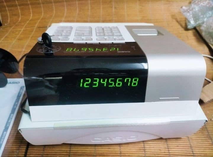 カシオレジスター　SE-S10　人気コンパクト送料無料　331122