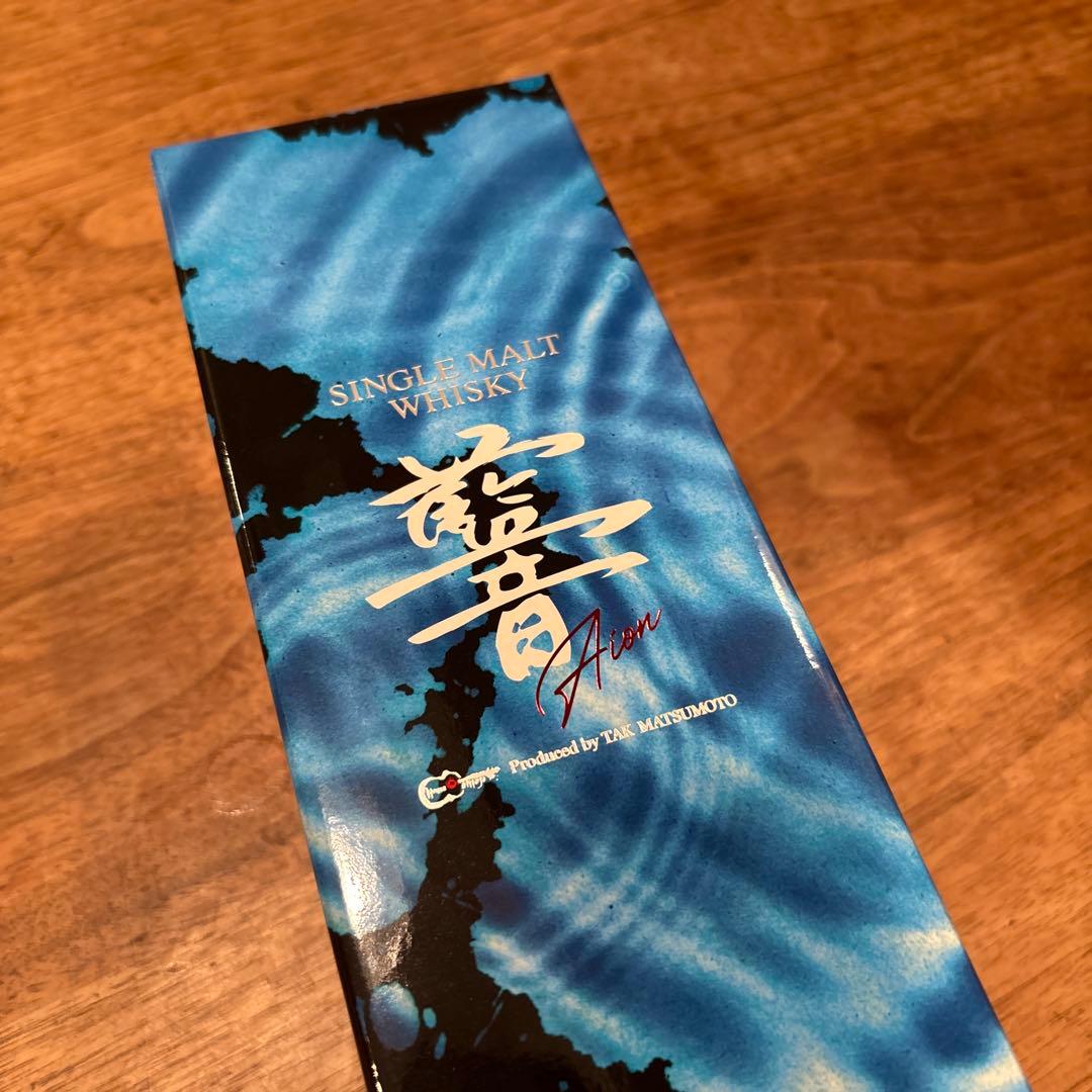 SINGLE MALT WHISKY「AION 」B'z 松本孝弘　ウイスキー