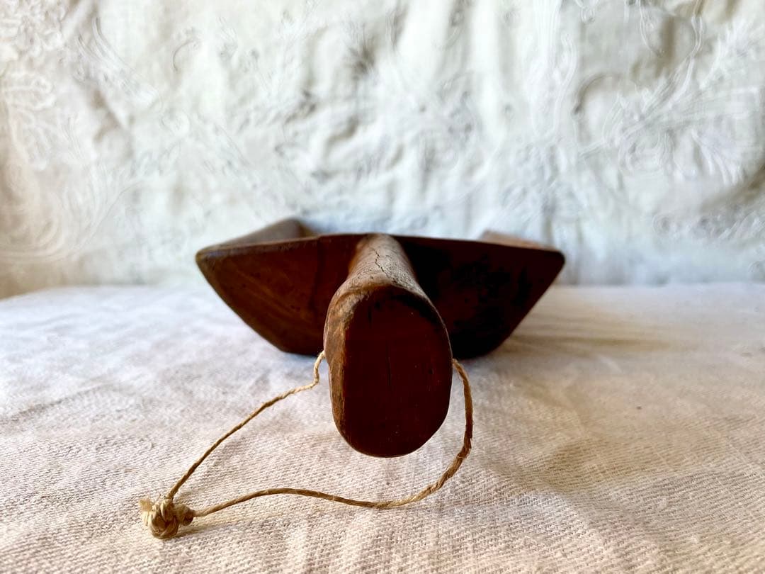 【レア】木製スコップ フランスアンティーク スコープ シャベル プリミティブ