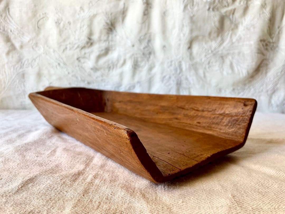 【レア】木製スコップ フランスアンティーク スコープ シャベル プリミティブ