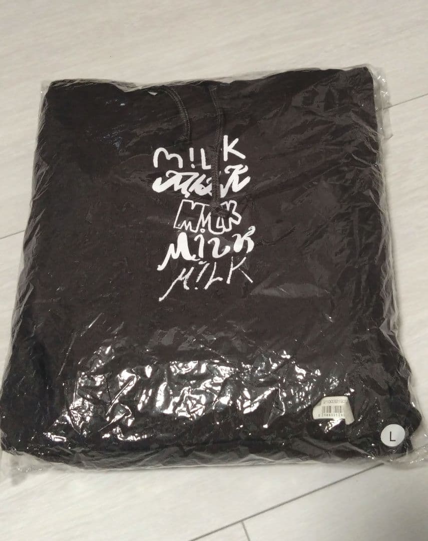 M!LK FC限定 CHECKMATE パーカー Lサイズ