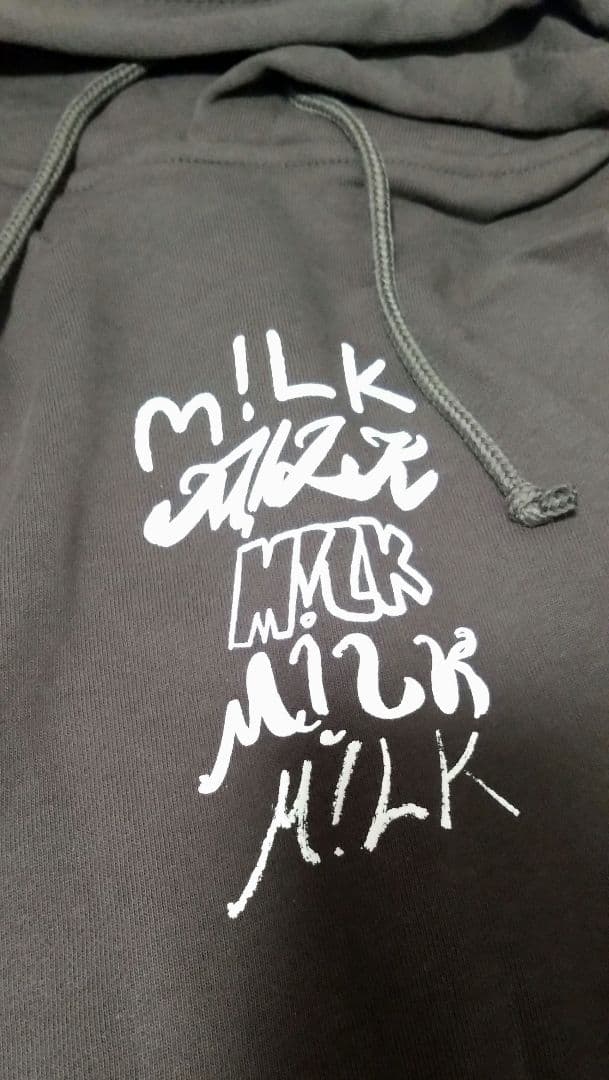 M!LK FC限定 CHECKMATE パーカー Lサイズ