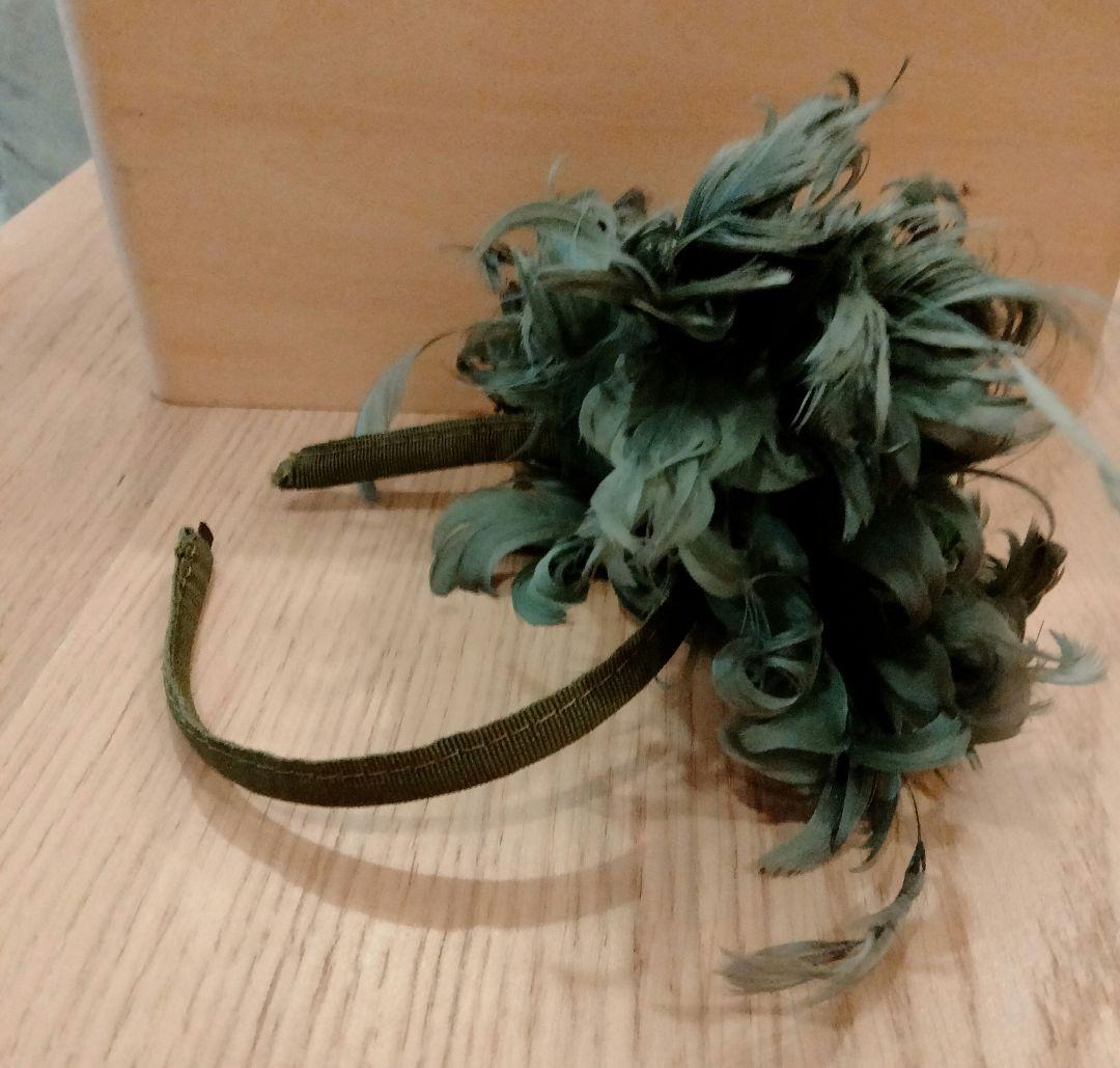 グリーン　ヘッドドレス　蛇革　ヘアバンドコスプレ二階堂大和カチューシャ　髪飾り