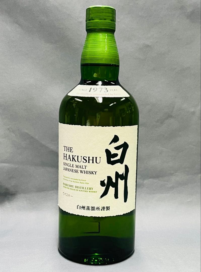 【未開封】 白州 シングルモルトウイスキー 700ml 箱無 ラッピング袋付