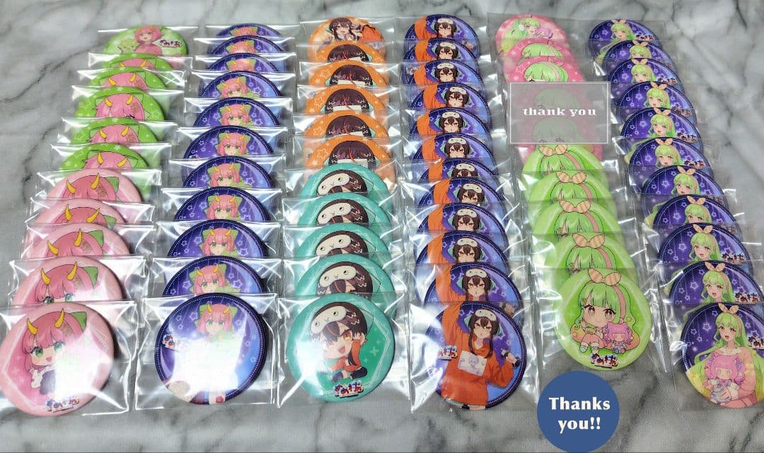 【バラ売り⭕️　定価+送料+販売手数料】めめ村　RED°　前半　後半　缶バッジ