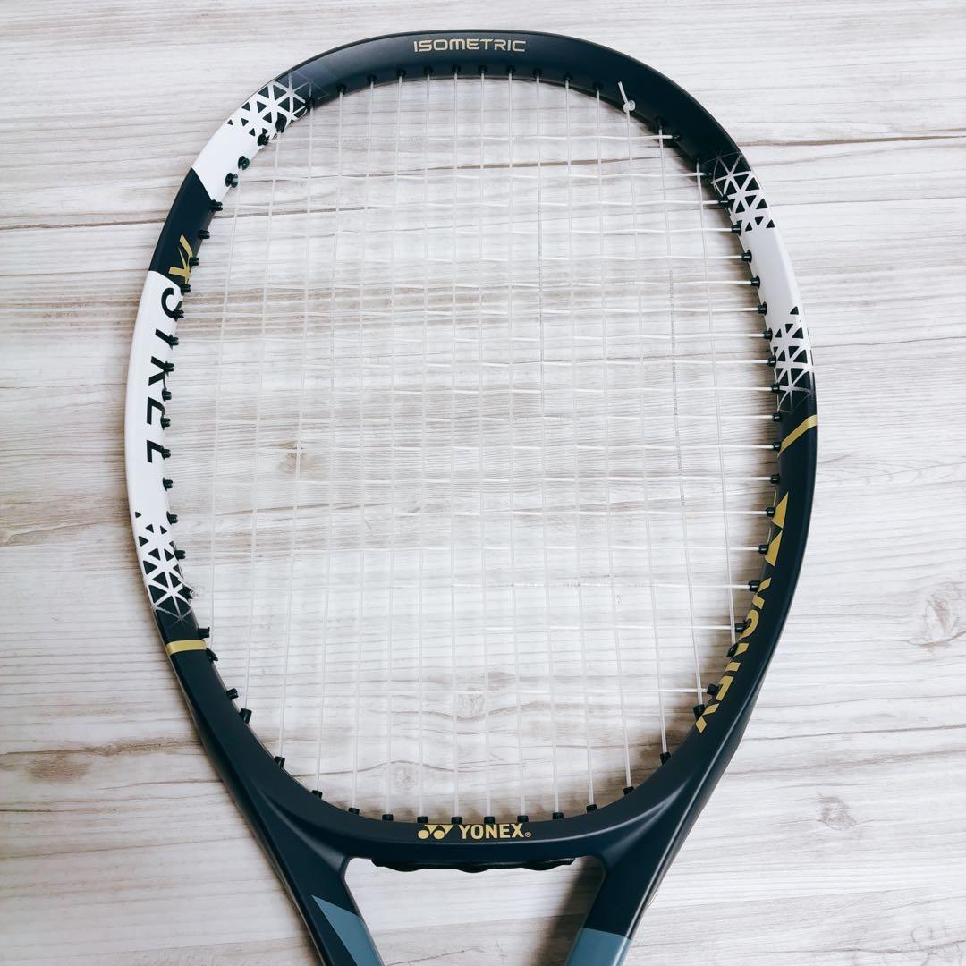 美品 【ヨネックス】 ASTREL 105 テニスラケット 硬式 G1E 白 紺