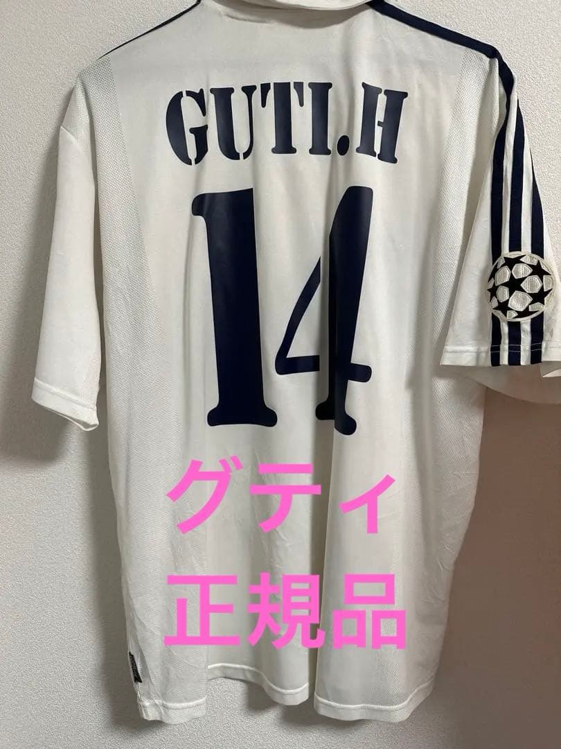 【正規・超希少】レアル・マドリード2002 03グティ14 ホーム L