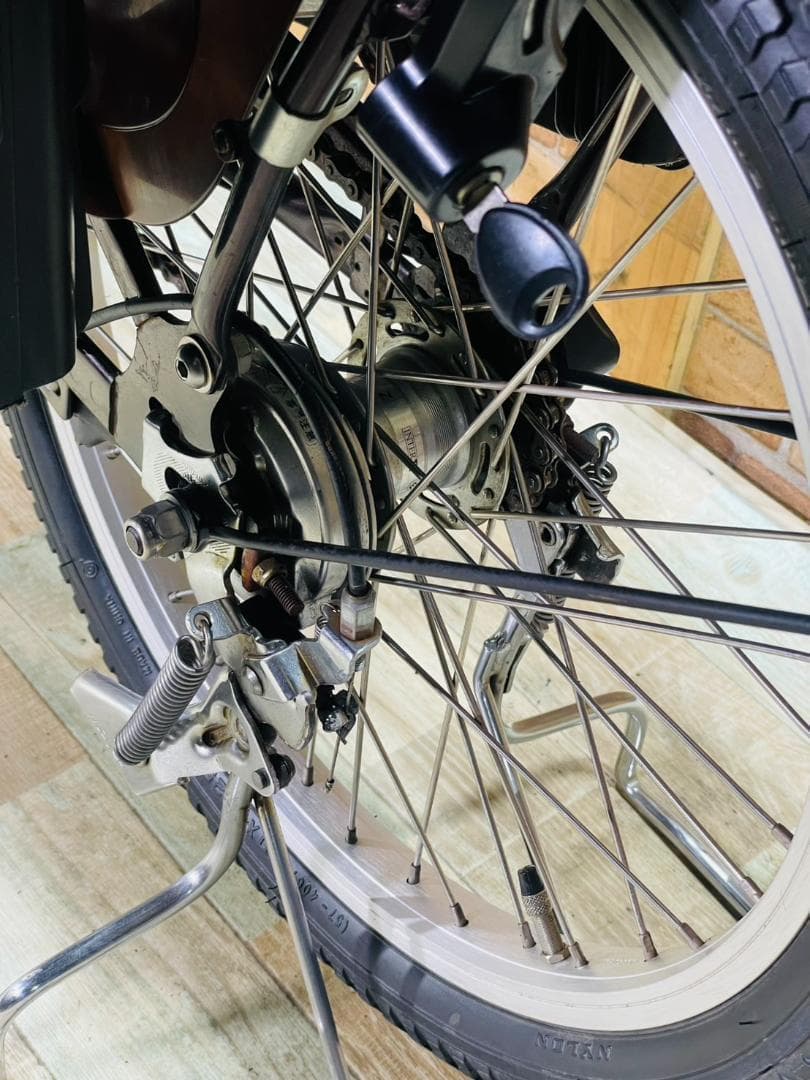 ブラウン系 パナソニック 子供乗せ電動アシスト自転車 H3336