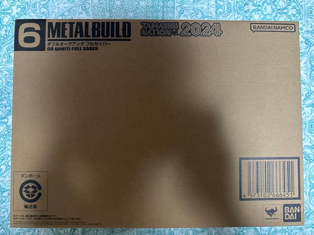 L BUILD　メタルビルド ダブルオークアンタ フルセイバー