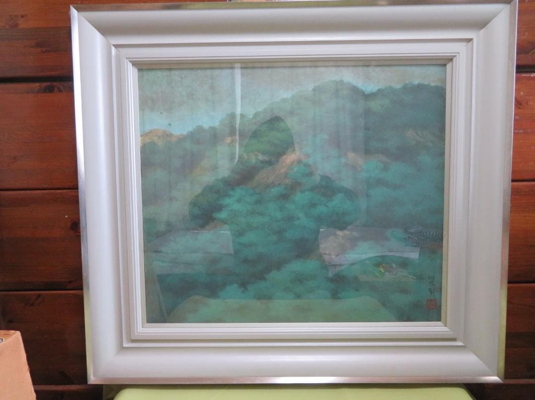 ◆   三輪晁勢　「六甲山」　日本画F10号　日本芸術院賞　師：堂本印象◆