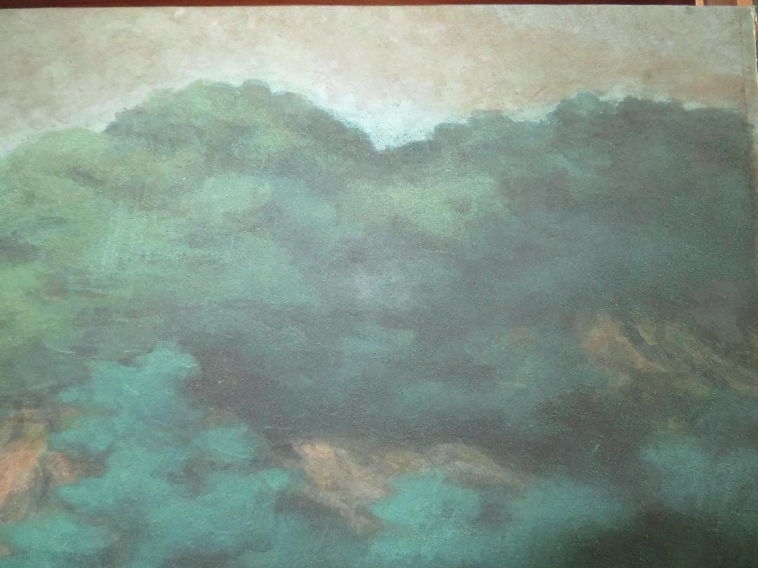 ◆   三輪晁勢　「六甲山」　日本画F10号　日本芸術院賞　師：堂本印象◆