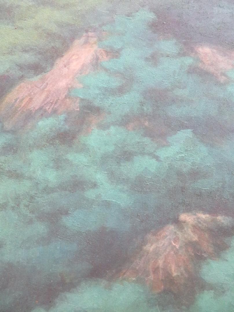 ◆   三輪晁勢　「六甲山」　日本画F10号　日本芸術院賞　師：堂本印象◆