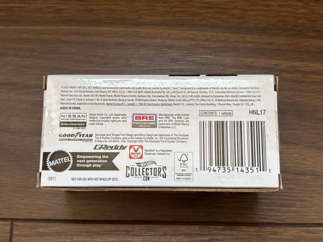 完全未開封　RLC会員限定BRE ’72 CUSTOM DATSUN 240Z