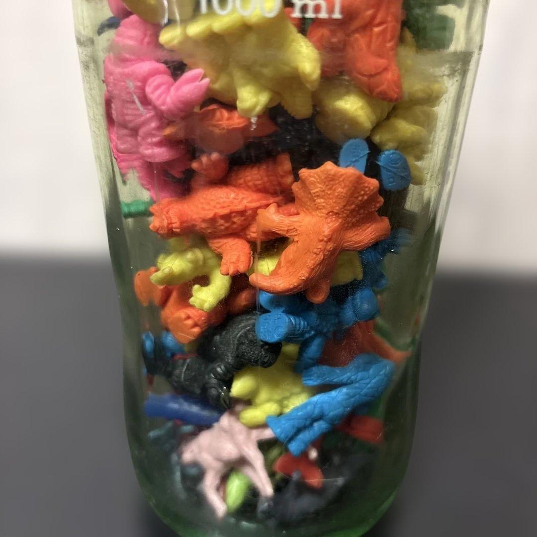 ウルトラ怪獣消しゴム フィギュア コカコーラ1リットル瓶詰め 当時物 昭和レトロ