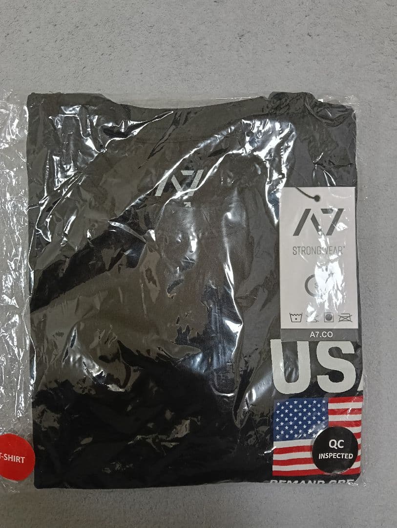 あ*る様 A7バーグリップ　　Sサイズ　シャツ　USA　パトリオット