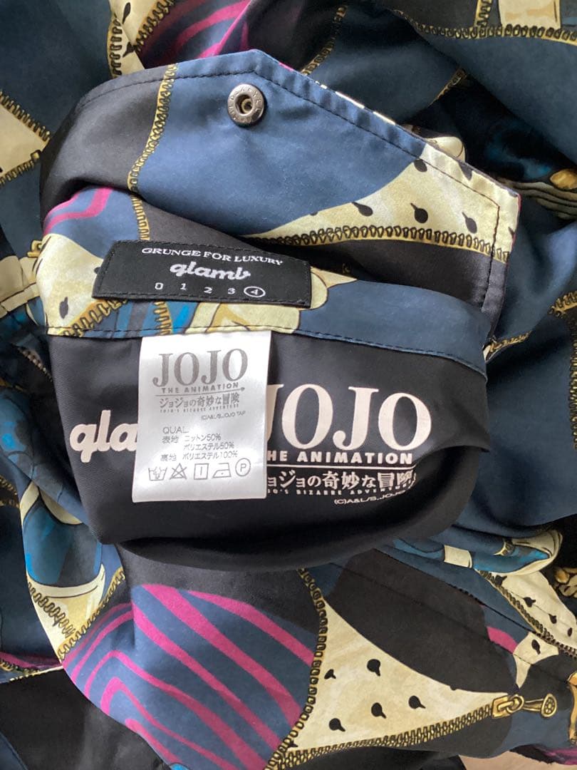 ジョジョの奇妙な冒険 黄金の風 glamb コラボ ジャケット ブチャラティ