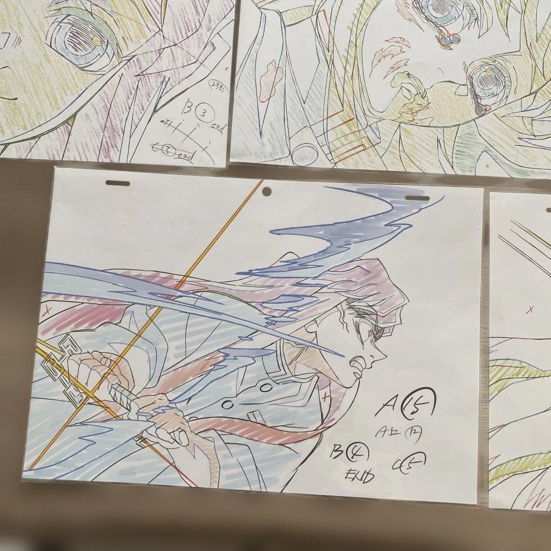 鬼滅の刃　時透無一郎　複製原画　8枚セット