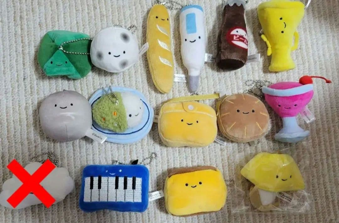 150点以上！！！ クオリア QUALIA にっこりーノ ぬいぐるみ ポーチ