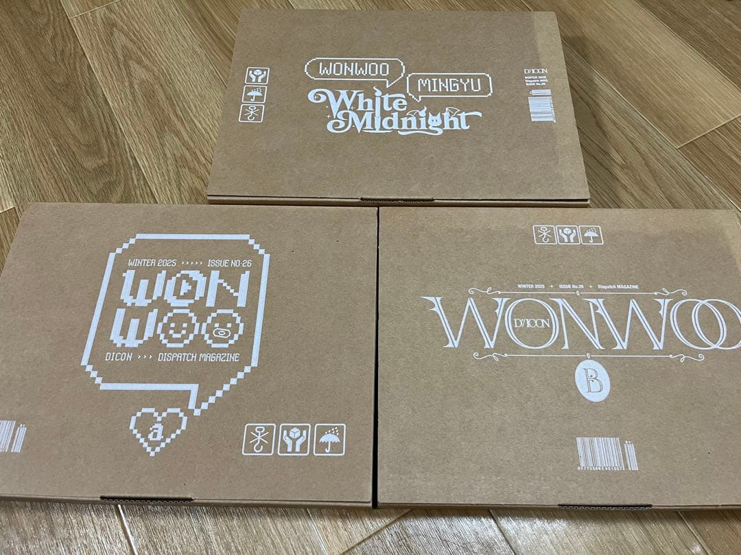 SEVENTEEN ウォヌ　ミンギュ　ミーニー　DICON