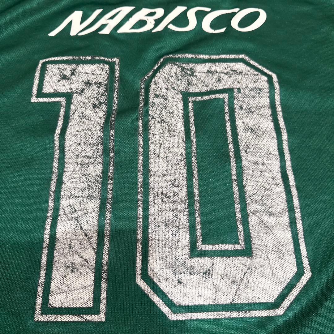 ラモス瑠偉　サッカー　ユニフォーム　NABISCO 10 引退ユニフォーム