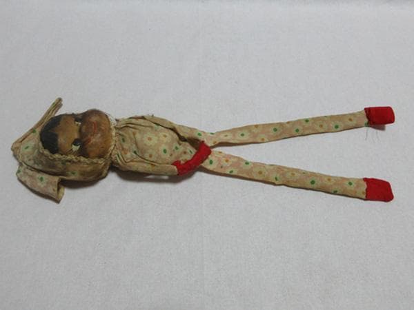 不二屋FIJIYA古いペコちゃん人形アンティークビンテージ昭和レトロ骨董希少レア