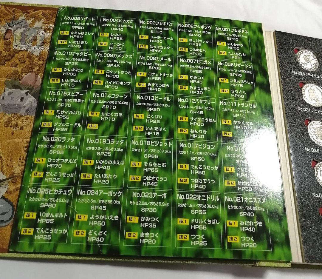 ポケモン メタル　フォルダ　151種　コンプリートセット　明治　meiji