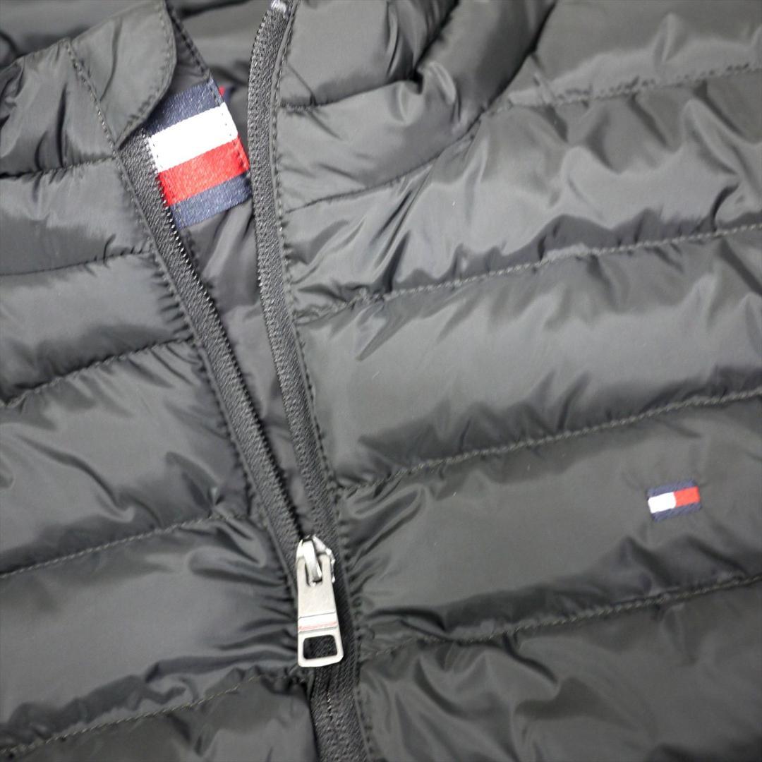 新品 トミーヒルフィガー THPROTECT 軽量 耐水 中綿 ベスト L 黒