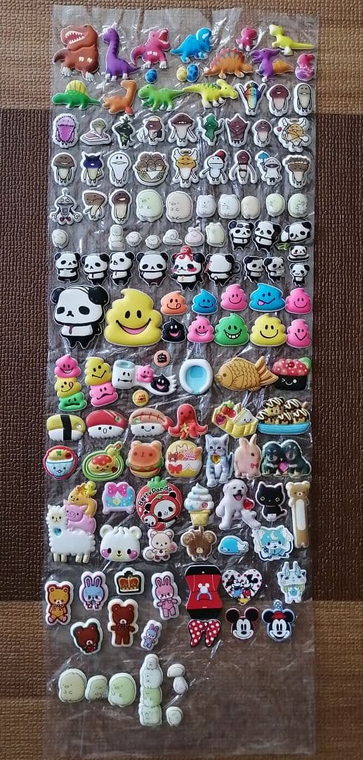 【平成レトロ】シール　ぷっくりシール　小学生女子