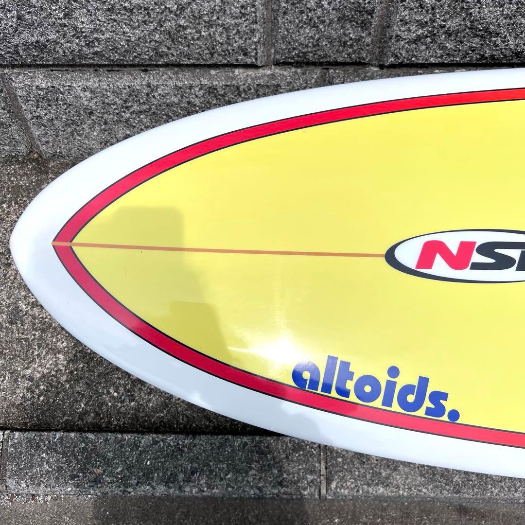 美品　NSP ファンボード　7’2ft ミッドレングス　さすぐ使える　良好