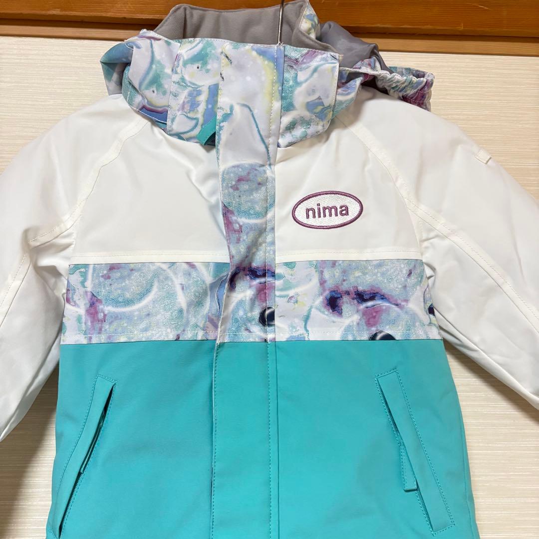 【美品】 スノーボードウェア 雪 ウィンターウェア ベビー 90 NIMA