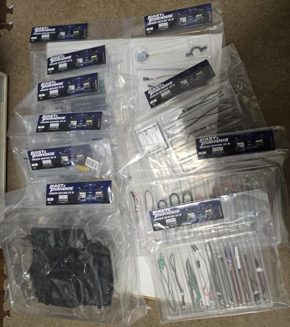 【未組立】DeAgostini ワイルド・スピード日産スカイラインGT-R