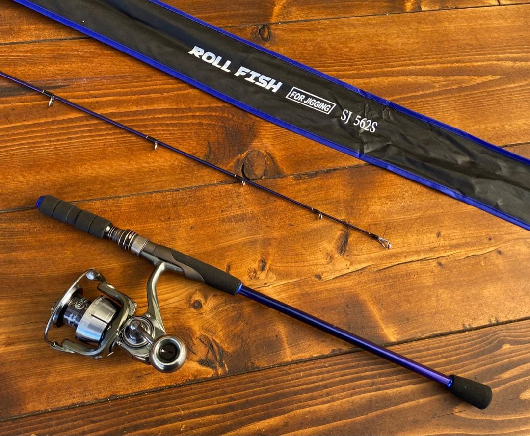 釣り竿セット　ジギングロッド　5ft6inch 　タイラバ　ボートフィッシング