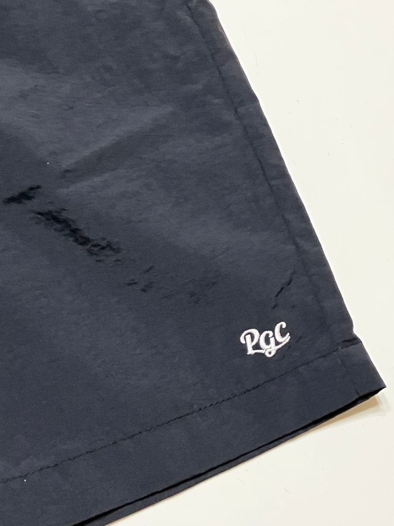 【美品】パシフィックゴルフクラブ（PGC ）黒 ショートパンツ Lサイズ 日本製