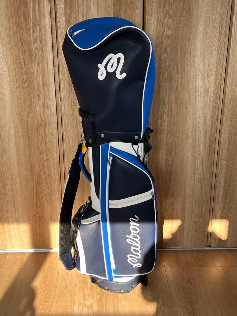 中古 Malbon golf（マルボンゴルフ）スタンドキャディバッグ
