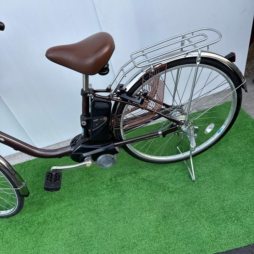 Panasonicパナソニック電動アシスト自転車26インチ ブラウン美品