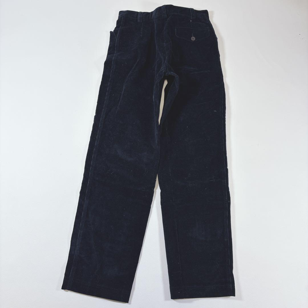 GIORGIO ARMANI GOLF コーデュロイパンツ 40 紺 デサント製