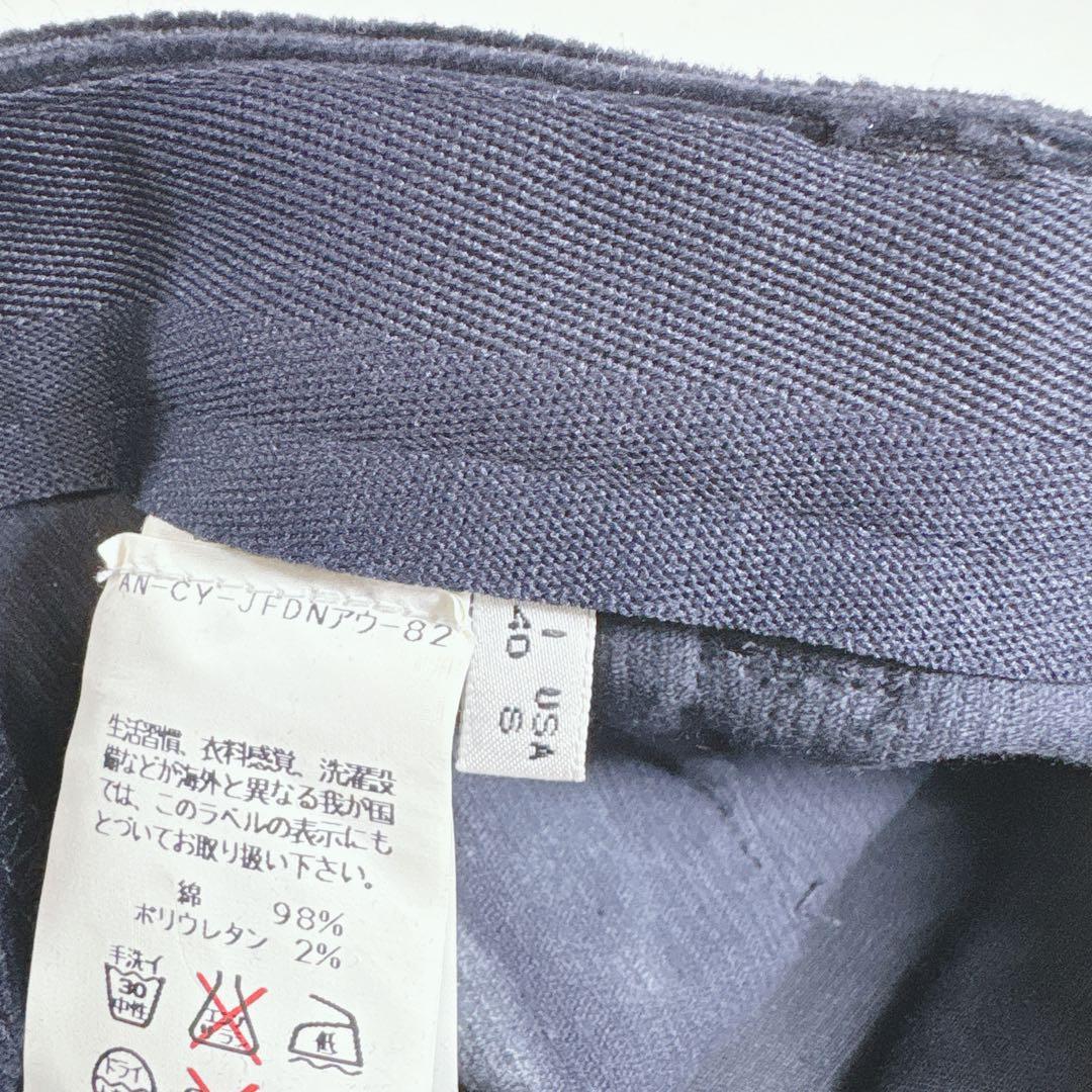 GIORGIO ARMANI GOLF コーデュロイパンツ 40 紺 デサント製