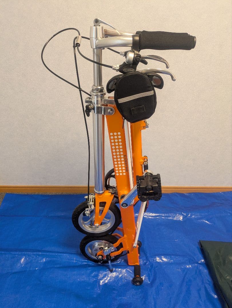 キャリーミー carry me 折りたたみ自転車 折り畳み 超美品 おまけ付き
