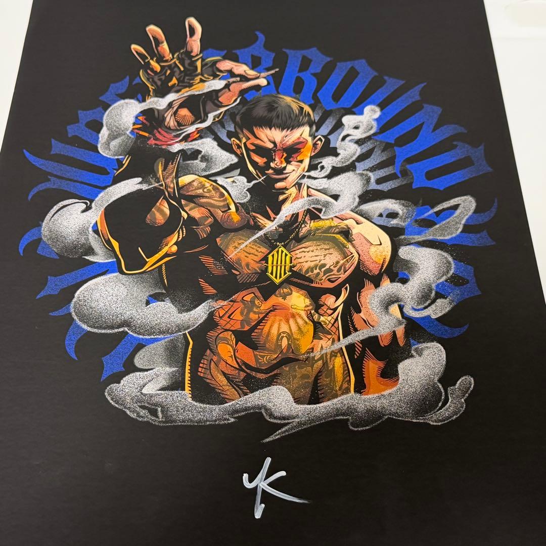 KHI 萩原京平 直筆サイン入りポスター&ウォレットケースキーホルダー