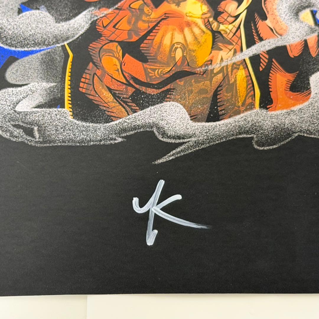 KHI 萩原京平 直筆サイン入りポスター&ウォレットケースキーホルダー