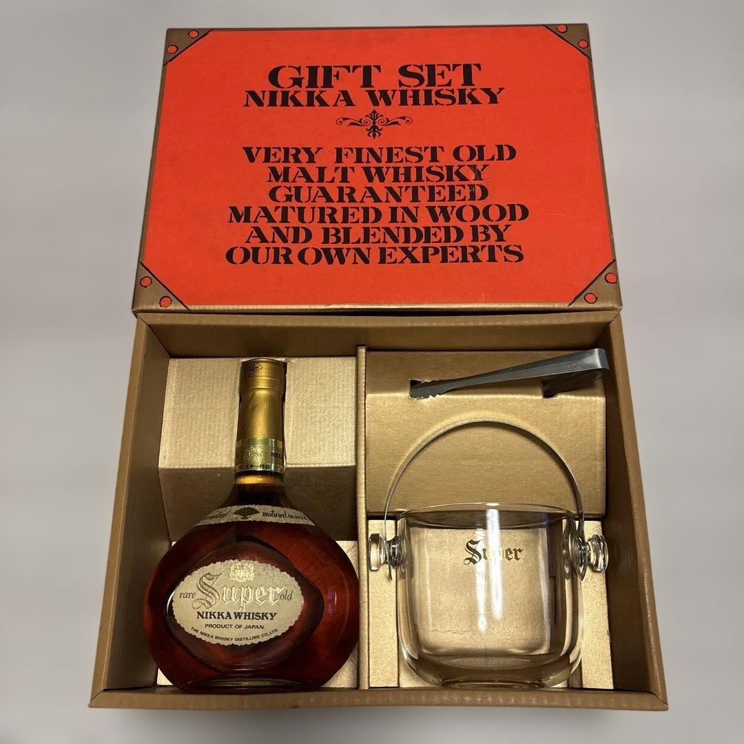 古酒ニッカウイスキー ギフトセット rare Super Old アイスペール付